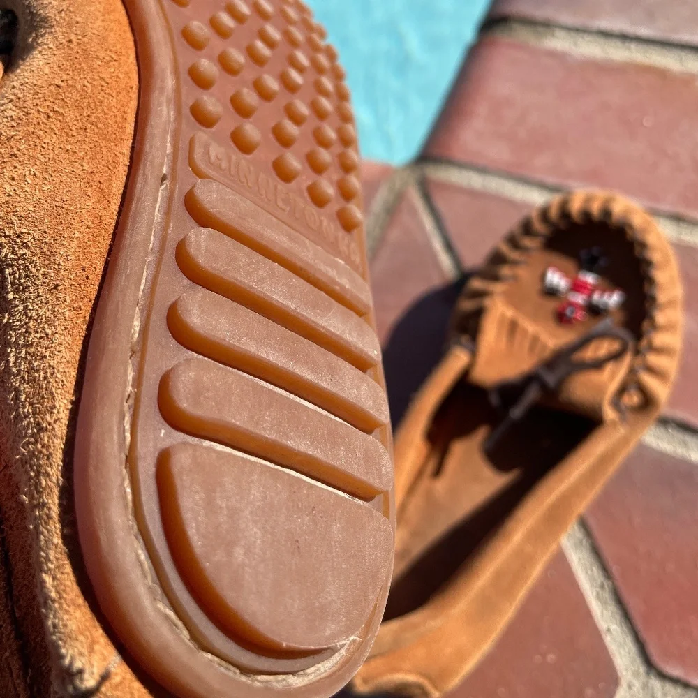 Minnetonka suede shoes